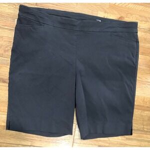 Chicos Pull On Stretch Minimalist Core Resortwear Staple Shorts-20